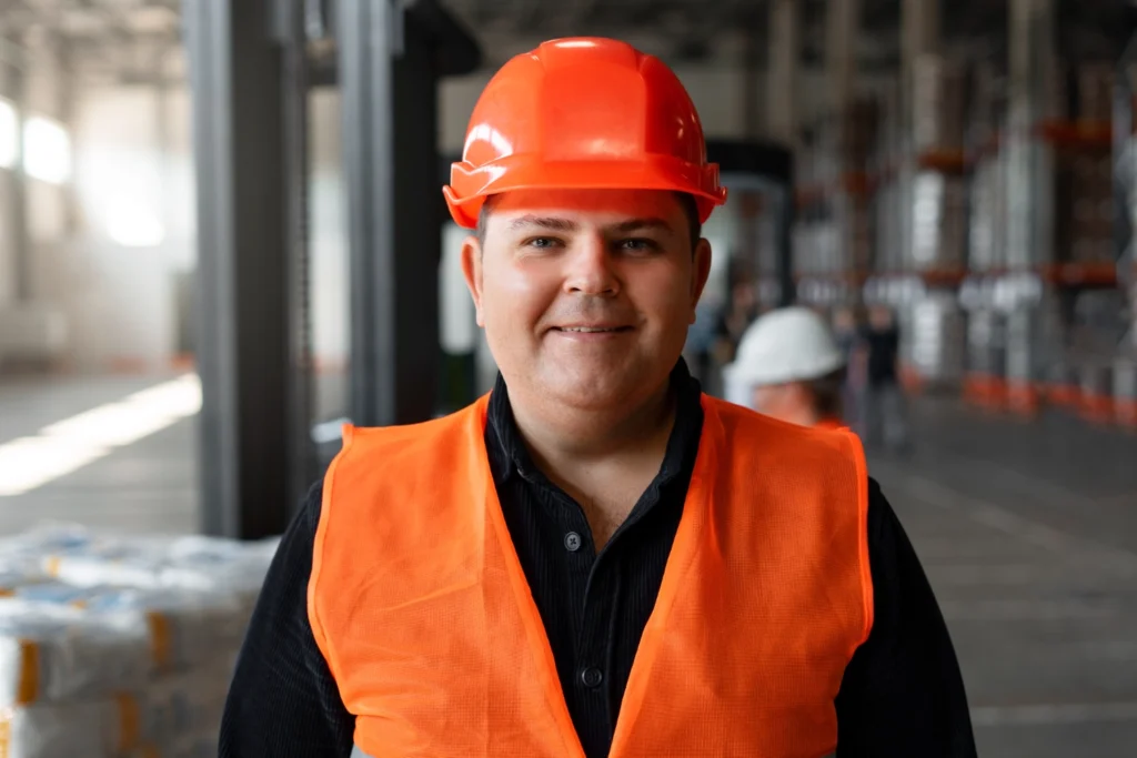 conductor validando identidad en app de transporte energético